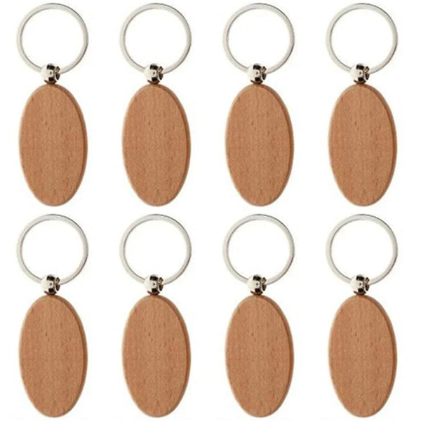 Wooden Keychain Blanket Diy Laser Engraving Wooden - Temu