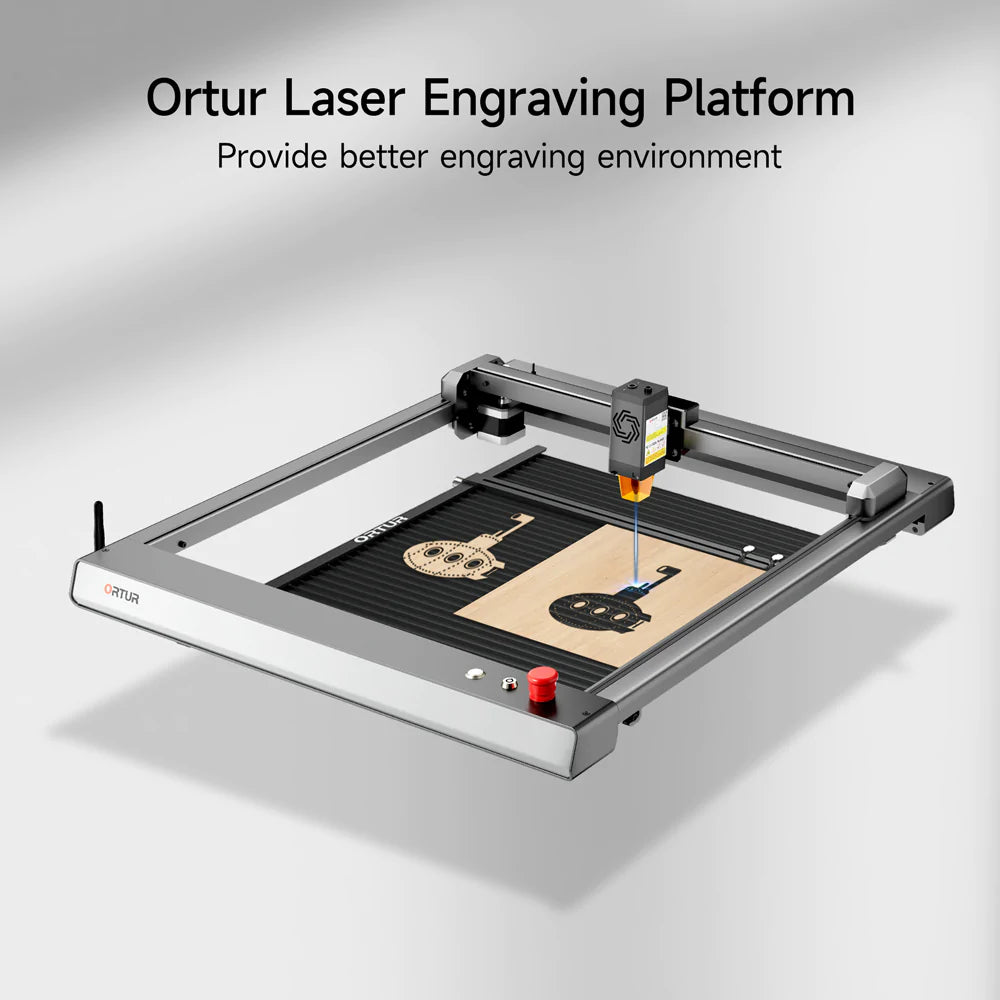 Ortur Laser Engraving Platform for Ortur ＆ Aufero Laser Engraver (LEP1.0)  High Strength Steel Working Panel 400*448*138mm Fast Heat Dissipation And